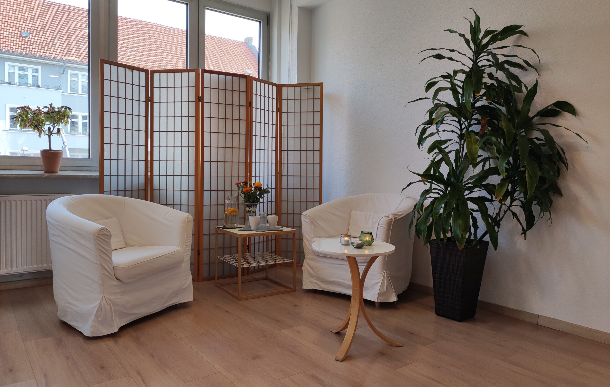 Augen Yoga Raum für Einzelstunde